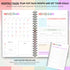 Wellness Journal & Self Care Planner - 90 Day Health, Fitness, Gratitude, Mindfulness, Wellbeing, Diet & Food Tracker -
