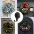 FYY 2 Pack Heavy Duty Magnetic Wreath Hanger - Hook for Refrigerator, Christmas Decoration, Cruise Hook Hanger