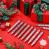 Cholemy 200 Pcs Christmas Pens Bulk, Xmas Theme Ballpoint Pens, 0.7mm Black Ink for School Office Home Gift