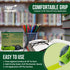 Double Sided Tape with Retractable Dispenser Roller - Permanent, Acid Free, Transparent - 2 Runners & 8 Refill