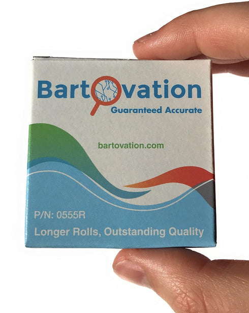 Bartovation pH Test Paper for Kombucha Brewing, 16 Foot Roll with Dispenser, 0.5 to 5.5 pH
