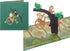 Monkey Pop Up Card, Blank 3D Monkey Card, Jungle Gift for Kids, Happy Birthday Card, Monkey Lover Card