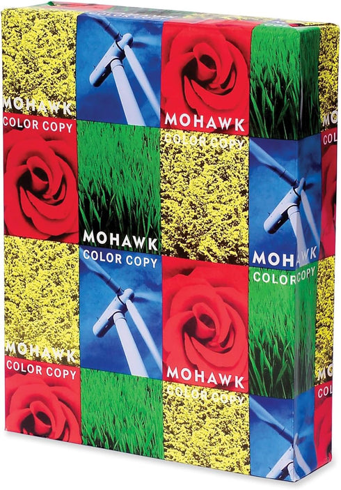 Mohawk Recycled Color Copy Paper, 94 Bright, 28 lb, 11" x 17", White, 500 Sheets, 1 Ream