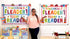 Sproutbrite Classroom Decorations - Reading Banner and Poster for Teachers, Bulletin Board Wall Decor