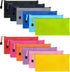 EOOUT 24pcs Pencil Pouch Bulk, Bill Size Zipper Pencil Pouches, Waterproof Pencil Bags for Office Supplies, Kids,