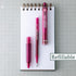 Pilot FriXion Ball Clicker Retractable Erasable Gel Pen, Fine Point, 0.7mm, Burgundy Ink, 6 Count by Pilot