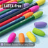 Mr. Pen Pencil Erasers Toppers, 120 Pack Colorful Erasers for Pencils, Pencil Top Erasers, Pencil Cap Erasers