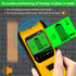 5 1 Stud Finder Wall Scanner, in Multifunction Stud Locator with Upgraded Smart Sensor, HD LCD Display and Audio Alarm