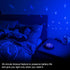 17457 GE LED Moon and Star Projector Night Light, Battery Operated Tap Light, Ideal for Kids Bedrooms, Playrooms