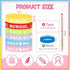 Sabary 48 Pcs Welcome Back to School Pencils Rubber Bracelets Back to School Supplies Set School Party Favors First Day of School Gifts for Kids Kindergarten Students Teacher Reward by Sabary