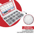 424Pcs Stainless Steel Needle Roller Assembly Set, Slotted Spring Pin and Spring Dowel Tension Roll Pins Assortment
