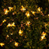 31FT 50 8 Brightown Solar Bee String Lights Outdoor LED Honeybee Fairy Lights with Lighting Modes, Waterproof Solar