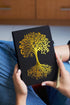 Veway Tree of Life Journal and Pen Gift Set - Vegan Leather A5 Hardcover Fancy Notebook with 224 Lined Pages