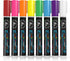 LANA & LUCA 6mm (8 Pack) Liquid Chalk Markers for Blackboards - Bold Color Dry Erase Marker Pens - Chalkboards Signs