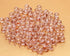 Tupalizy 100PCS Decorative Push Pins - Transparent Plastic Head and Rose Gold Steel Point Thumb Tacks for DIY Craft