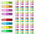 Tatuo 2400 Pcs Sign Here Tabs, Stickers, Flags, 8 Colors with Dispenser, Easy to Post for Notary Books