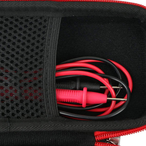 khanka Hard Travel Case for KAIWEETS HT206b / HT206d 600A Digital Clamp Meter, Case Only