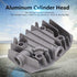 2Pcs Air Comprr Cylinder, Small 2. 3P Air Comprr Coolin Parts, 48mm X 62mm Aluminum Cylinder for Efficient Coolin