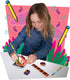 Deluxebase Wild Stationery Set - Flamingo School Supplies with 2 Pencils, Eraser, Sharpener, Ruler, Notebook