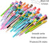 YYaaloa 70pcs Cute Novelty Gel Ink Pens Cartoon Animal 0.5 mm Black Ink Pens Bulk for Kids Office School Supplies Christmas Party Gifts(70 Piece Assortment, Black) by YYaaloa
