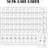 Lashicorn 50pk 2x3.5 Packing Sourdough Bread Care Instruction Cards | Paper Card Storage Tips Labels Starter How