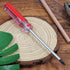T20 Torx Security Screwdriver with Magnetic Tip, Plastic Grip for Computer Repairing, Home Appliances (Red, 178mm/7")