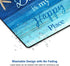 SuoLong 9.5 7.9 inches, "Beach is My Happy Place" Personalized Design x Rectangular Non Slip Rubber, Standard Size Lock