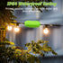 2 Pack Extension Cord Cover Waterproof, IP54 Waterproof Box, Unique Stuck Design for Holiday Lights Protection