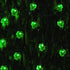 WATERGLIDE St. Patricks Day Shamrocks Lights, 50 LED Outdoor Decorative String Lights, Battery Operated