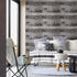 Yun-aeon Gray Wood Peel and Stick Wallpaper: 17.3" x 120" Self-Adhesive for Furniture Renovation