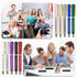 PerKoop 50 Set Employee Thank You Gift - Bulk Inspirational Ballpoint Pens with Boxes for Team Coworker Teacher