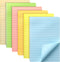 Mr. Pen- Lined Sticky Notes 4x6, 6 Pads, 45 Sheets/Pad, Pastel Color, Sticky Notes with Lines