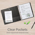 Oxford 3 Ring Binders, 3 Inch ONE-Touch Easy Open D Rings, 4 Pack, Black, 650-Sheet Capacity, Non-Stick, PVC-Free