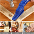 2 Pcs Nail Holder for Hammering - Plastic Pliers for Safe Hammering of Nails, Basic Repair and Woodworking Tool