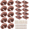 10PCS Drawer Slide Track Guide Glide for Kenlin, Rite Trak 2, Center Mount Drawer for Dressers, Hutches, Nightstand