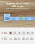 JACKYLED 30 Pcs 3-Pin LED Connectors, 10mm L Shape Unwired Solderless Adapter Connectors for WS2811 WS2812B