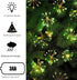 8 (5in1 50LED) keeda Mini Firework String Lights Battery Operated with Remote Control Christmas Hanging String Lights