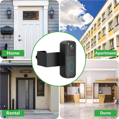 Pefecon Anti-Theft Blink Doorbell Mount, Drill-Free Door Mount for All-New Blink Video Doorbell, Non-Blocking Motion