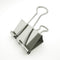 Nctinystore 24-Count Binder Clips, Metal Clamp 1-in / 25-mm, Little Smaller Than Medium Clips (Silver)
