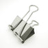 Nctinystore 24-Count Binder Clips, Metal Clamp 1-in / 25-mm, Little Smaller Than Medium Clips (Silver)