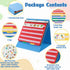 Dunzoom Communication 300 Kids Visual Nonverbal Schedule Board Book for Autism, ASD Laminate Language Vocabulary Speech