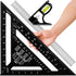 Fasouna 12" Advanced Rafter Square and Combination Square Set, 12 Inch Imperial Carpenter