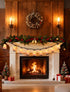 Xingzd 8.5Ft 10 Bulbs, Christmas Santa Light, Christmas Decorations String Lights with Santa Claus Plug in Hanging