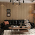 32x78inch TOTIO Wide Walnut Wood Wallpaper Peel and Stick Light Brown Wood Grain Vinyl Wrap Walnut Oak Textured Contact
