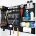 286PCS Pegboard Accessories Organizer Kit, Includes Pegboard Box for Various Tools, 1/8 and 1/4 inch Hooks Assortment