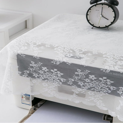 ArrErr Printer Dust Cover Case Universal Lace Printer Topper Cloth Covers for HP DeskJet LaserJet Canon Pixma Wireless