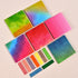BAYTORY 500 Sheets Transparent Sticky Notes, 3 x 3 Glitter Clear Memo Pads, Self-Stick Index Tabs for Bible Accessories