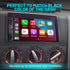 3 2004-2009, NuIth Double DIN Radio Dash Kit W/Radio Wire Harness for Mazda Double Din Installation Multi Kit, Car