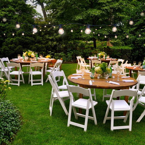 27 Commercial Bulbs 1W, Brightech Ambience Pro Solar Powered LED Outdoor String Lights - Ft Waterproof Patio Lights