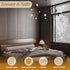 PATIKIL 6 Sets 6" M10 1mm Threaded Extension Rod, x Fine Thread Lamp Pipe with Lamp Pipe Nipples for Pendant Light